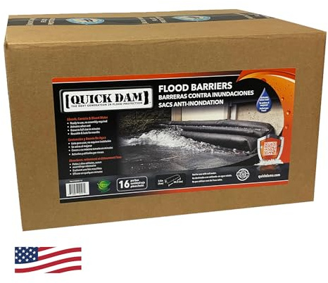 Quick Dam QD65-16 Flutsperre, Schwarz