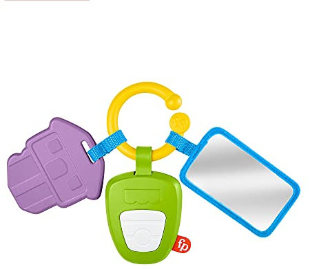 Fisher-Price GRT57 - Aktivitätsspielzeug Schlüssel für unterwegs, Babyrasselspielzeug