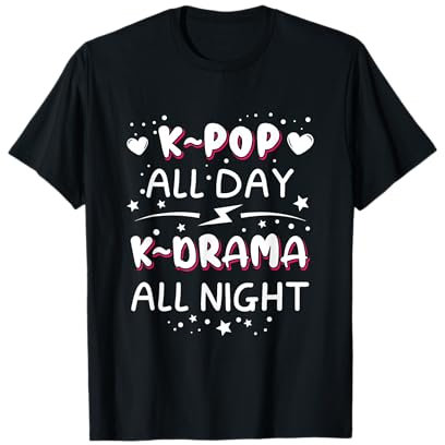 K-Pop Fashion für Fans koreanische Musik, K-Drama & Kpop T-Shirt