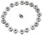 Kadimendium 20pcs V-Nut-Kugellager-Riemenscheiben-Führungs-Radlager für Schienen-Linear-Bewegungssystem V623ZZ 3x12x4mm