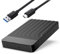 Meyritech 750GB USB 3.0 Hard Drive Type-C for Portable External Data Storage, Macbook, iMacs, PCs, Laptops, Xbox One & PS4 Consoles (Capacity, 750GB)