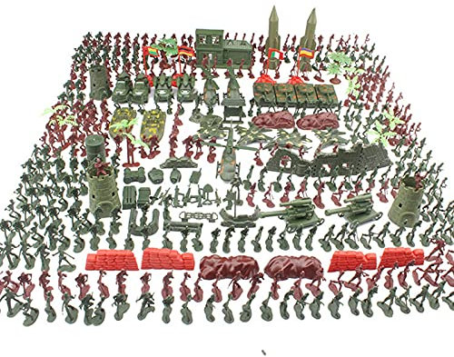 Militärische Armee Spielzeug, Spielzeugsoldaten Aus Plastik, Mini Figuren Soldaten Set, Mini Armee Figuren Militärteile, Army Men Toy Army War Soldier Spielset Mit Zubehör