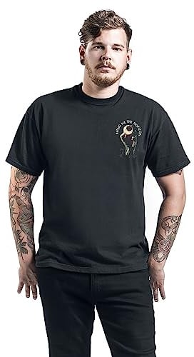 Bring Me The Horizon T Shirt Globe Band Logo Nouveau Officiel Homme Noir Size M