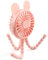 Mini-Handventilator für Kinderwagen, Oktopus-Ventilator, Baby-Ventilator mit flexiblem Stativ, umwickelt auf Kinderwagen, Autositz, Studentenbett, Fahrrad, USB-wiederaufladbarer Ventilator,