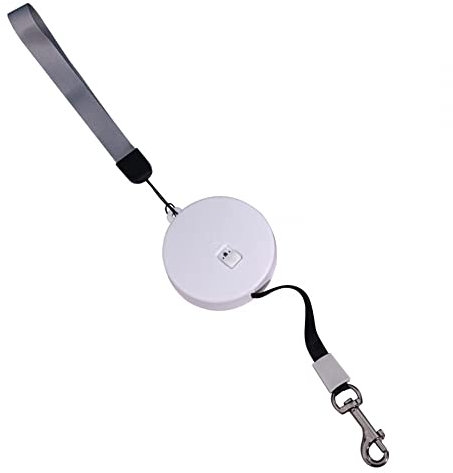 MiOYOOW Haustier Hund Rollleine,Mini Einziehbar Hundeleine 3M Automatischer Rückzug Hundeleine mit Reflektierendes Seil für Kleine Hunde und Katzen