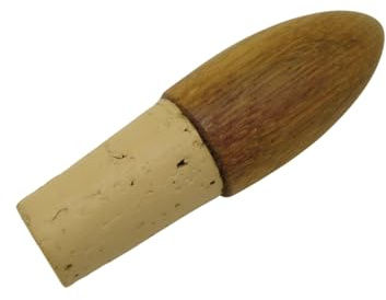Drechselstube-Hofweller Flaschenverschluss aus Whisky Fass handgemacht | Weinflaschenverschluss | Eiche Edelholz | Naturkork | hochwertiges Unikat | handgedrechselt | tolle Geschenkidee