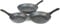 Salter BW11459BRMFOB Megastone Thermo Collar 3 Piece Frying Pan Set, 9 X Longer Lasting Non-Stick, Corrosion & Scratch-Resistant Forged Aluminium, Heat Indicator Collar, Metal Utensil Safe, 20/24/28cm