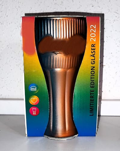 Rahm &AngiesStrickZauber venduto: vetro da collezione Germania 2022 /vetro arcobaleno/bicchiere/Mcdonalds