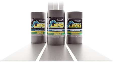 CROMAR® Instead of Lead | Lead Replacement Roll for Roofing and Construction | Lead Flashing Roofing Repair | Lightweight – Durable & Recyclable | 150mm – 5 Metres Roll