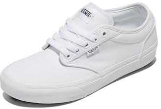 Vans Women's Atwood Sneaker, Canvas White, 3 UK