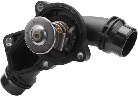 Auto-Thermostat Automotorkühlmittel-Thermostatgehäuse-Baugruppe/Passend for BMW E46 E39 X5 X3 Z3 Z4 330I 525I 11531437040 Thermostat mit Gehäuse und Dichtung