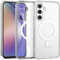 ZYIMOU For Samsung Galaxy A54 5G Case Compatible with MagSafe, Transparent Mobile Phone Case Magnetic for Samsung Galaxy A54 5G Camera Protection Back Thin Shockproof Protective Case (Crystal Clear)