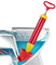 Desatascador WC Desatascador a Presion Tuberías Desatascadors Profesional Desatascadors Tuberias a Presion Diseño Compacto y Ligero, para Inodoro, Lavabo, Bañera (Rojo)