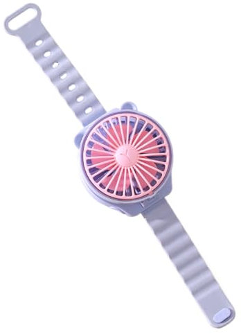 Pzuryhg Watch Fan, Creative Cartoon Hands- Personal Air Cooler, Stylish Cooling Tool for Kids, Boys, Indoor/Outdoor Travel, Family, and Friends, Portable Air Circulator for Hot Days