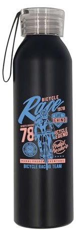 Bike Race Sports Water Bottle, Insulated Bottle, Stainless Steel Water Bottle