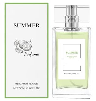 Bergamot Parfum exclusif pour femme, extrait de bergamote, jasmin et pamplemousse mélangés à la bergamote, parfum frais citron, nouvelle eau de toilette d'été, 50 ml