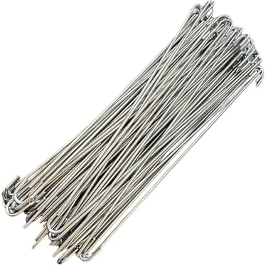 Fence Tie Wire - Gauge Galvanized Steel Twist, Secure Fastening Clips, Heavy Duty Fixing Strap | Farm Garden Ranch Chain Link Fence Repair Durable Outdoor Use Strong Hold Mesh Repair Outdoor