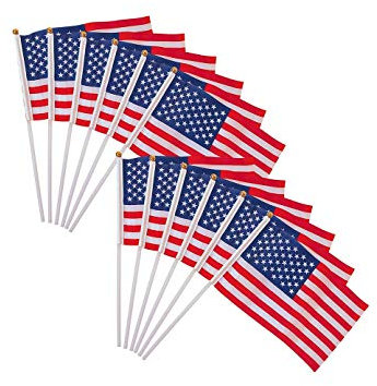 ounona Lot de 50 Drapeau Américain drapeau USA