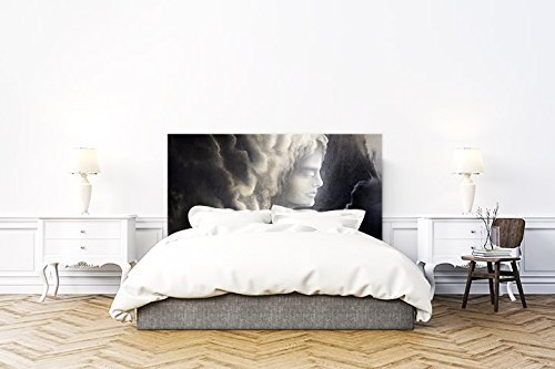 Kopfteil Bett Karton bequemes Celestial | leicht anzubringen | Deko Zimmer | Gründe paisajisticos | Natur | Bewaffnet | mehrfarbig | Elegantes Design | 115x60cm