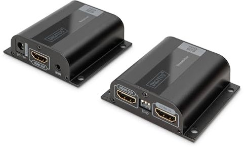 Digitus Kit Extensor de Vídeo HDMI sobre CAT 6/6a/7 50m