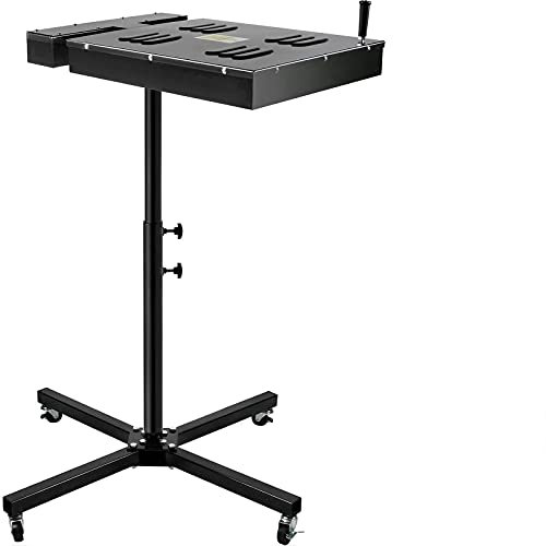 BananaB 18 x 18 Siebdruck Flashtrockner 2000W Flash Dryer einstellbare Sockel Flash Trockner für T-Shirt DIY mit Temperatur Anzeige