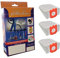20 sacchetti aspirapolvere Compatibili con Rowenta RH7403IA - RH7456 Comfortline, RH7621IA - RH7666IA, RH7821WB - RH7866WA Powerline, RH8030WH, RH8037WA, RH8050, RH8055WA Extreme Baggged, ZR-005001