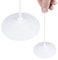 proventa® Der ultimative Tür-Stopper mit Griff, Made in Germany, weiß, Ø 12 cm, 25mm/21 cm hoch