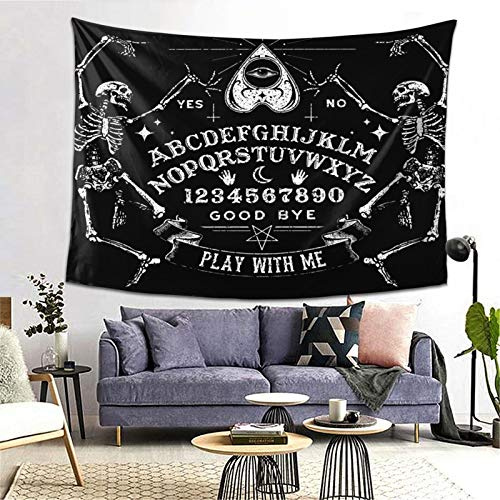 Tidyki Vintage Magic Ouija Board Tapisserie Wandbehang Wandkunst Dekoration Fenster Vorhang Picknick Matte für Schlafzimmer Wohnzimmer Wohnheim