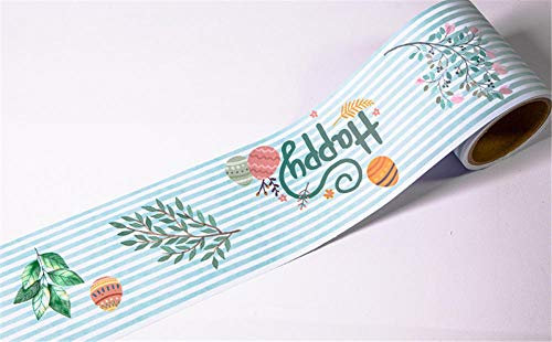 Dostear BordüRe Selbstklebend Kinderzimmer Tapeten Wohnzimmer Wanddeko Badezimmer 3d Fliesenaufkleber Wandleisten blaue Streifen 12 X 600cm