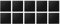 Jung Wippen Set Schalter/Taster Graphitschwarz Matt Serie LS: 10x Wippe LS990SWM
