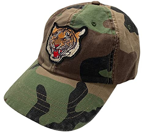 Polo Ralph Lauren Herren Mütze mit Teddybär-Motiv, verstellbar, Camo / Tiger, Einheitsgröße