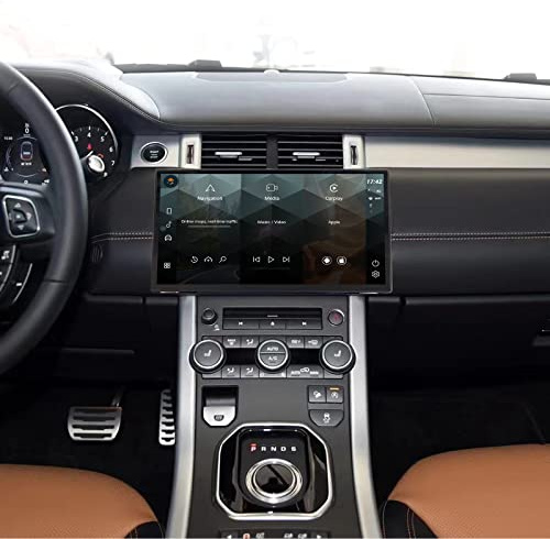 MOOKAKA Android Autoradio 2 din GPS Navigation für Land Rover Range Rover Evoque L538 2011-2018 Multimedia Player Auto Stereo Receiver 13 Zoll Kopfeinheit mit Carplay DSP RDS HD1080P（8+128GB）