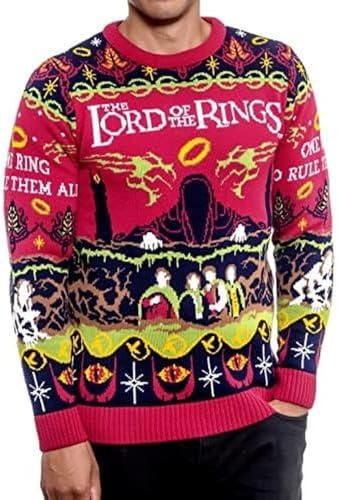 Herr der Ringe Weihnachtspullover für Damen und Herren