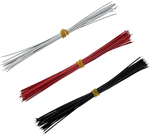 Miokun 75 Stück 22AWG Hookup Draht Pickup Draht für Gitarre und andere Musikinstrumente