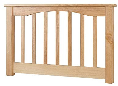 Save On Goods UK Beech wood finish solid,chunky headboard bed head end board. (5ft King Size)