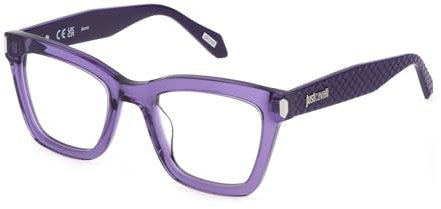 Just Cavalli Brillen VJC003V 06LA VIOLA TRASPARENTE LUCIDO 50/21/140 Damen