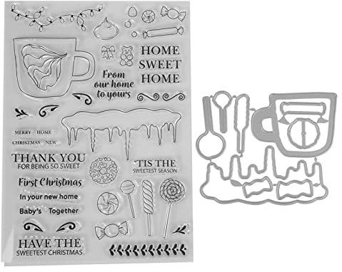 Akozon Transparente Stempel für Süßigkeiten, Phönix-Statue, Messing, hohe Härte, gut glänzend, süß, Worte Grüße