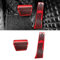 TTCR-II 2 PCS Kompatibel mit BMW Pedalkappen 1 2 3 5 6 7 8er X3 X4 X5 X6 X7 Z4 Bremse Pedalkappen Abdeckung & Gaspedal Abdeckungen F40 F20 F21 F90 G30 G31 G32 G11 G12 G14 G15 G01 G02 G05 G06 G07(Rot)