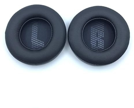 Headphones Ear Pads Cushion Foam Cover Replacement Compatible for JBL LIVE400BT/460NC, Headsets Soft Sponge Earpads Ear Cups Cushions Covers (Black)