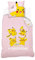 Copripiumino Pikachu Pokémon 140 x 200 cm + 1 federa 63 x 63 cm, 100% cotone, colore: rosa