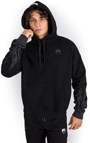 VENUM Herren Dodge Demon 170 Unisex Pull Over Hoodie-Black Kapuzenpullover, SCHWARZ, M