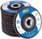 MIDO Professioanl Abrasive Flap Discs 115mm 12 PCS 40 Grit Grinding Discs for Angle Grinder Type 27 Grinding Wheel Used for Sanding Metal Wood