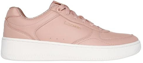 Skechers Sport Court 2.0 - Core Essential 185160-TAN, Women Plimsolls,Sneakers, Beige, 41 EU