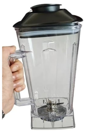 zoubeqie Mixing Cup Compatible For Silver Compatible For Crest SC-1589 Blender Replacement Cup Knife Lid Blender Accessories And Parts