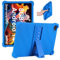 Junfire Silicone Case for HotLight C10 10 inch Tablet, Case for Ainmel AMLA10UKTS / C10BK / Byxsb C10 / Hakaug C10 / Kotsren C11 Android 14 10 Tablet with Kickstand, Blue