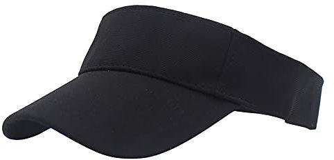 Sommer Visor Cap Kappe Sunvisor Leerer Top Kappe Sport Hüte Outdoor Unisex Sonnenhut Sonnenschild Einstellbar Anti-UV für Reisen Radsport Golf Tennis Sport Laufen Joggen Angeln Leichter Sommerhut