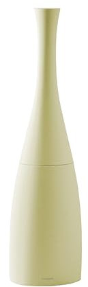 COSMIC Saku Escobilla de Baño Minimalista de Estilo Nordico Fabricada en Plástico y Resina. Escobillero de Suelo para WC en Color Lima