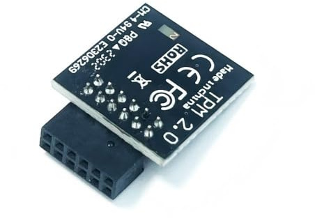 Gintai TPM2.0 SPI Modul 12 Pin für MSI AMD B550 / B650 / X570S / X670 / A520M Serie Motherboard mit TPM2.0 (MS-4462) TPM 2.0 Infineon SLB9670