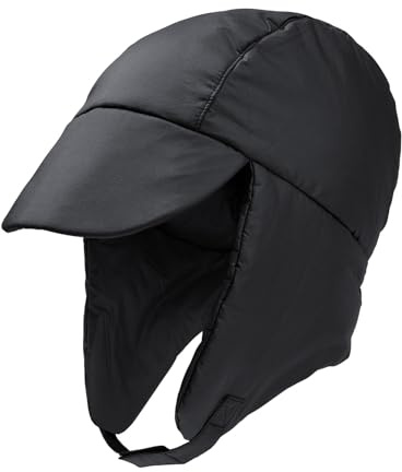 VAUDE Najun Padded Cap, Stylishe Unisex Cap für den urbanen Alltag, mit aufklappbarem Ohrenschutz