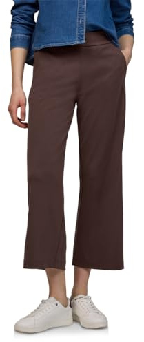 Street One Studio Damen Mid Waist Wide Leg Hose im Casual Fit 3817911